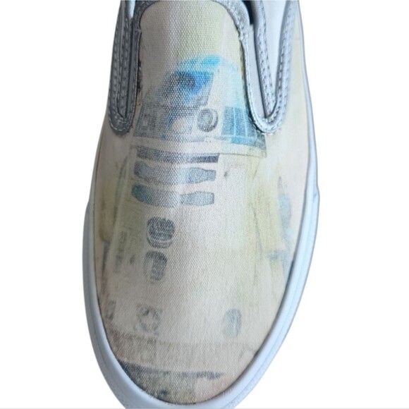 Sperry Star Wars C-3PO & R2-D2 Slip-On Shoes Men's Sz 8.5 Retro Canvas Nerdcore - Picture 6 of 16